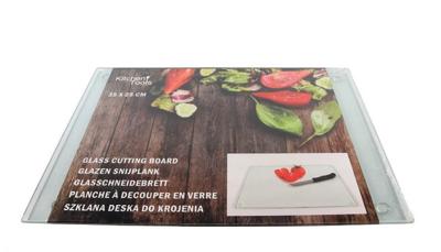 Snijplank glas 25x35 cm
