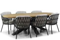 4 Seasons Outdoor Calpi/Brookline 240 cm dining tuinset 7-delig - thumbnail