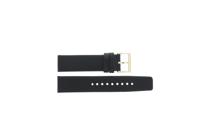 Horlogeband Marc by Marc Jacobs MBM1246 Leder Zwart 20mm