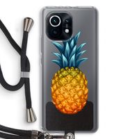 Grote ananas: Xiaomi Mi 11 Transparant Hoesje met koord