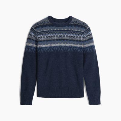Royal Robbins Arch Rock Crew L/S Sweater Heren Deep Blue Mammoth Pt XL