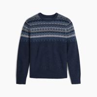 Royal Robbins Arch Rock Crew L/S Sweater Heren Deep Blue Mammoth Pt XL