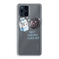 Best Friend Forever: Oppo Find X3 Pro Transparant Hoesje