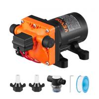 VEVOR 12V Waterdruk Membraanpomp Zelf Aanzuigende Pomp 3,8 bar 13 L/min Boot RV