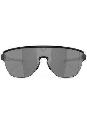Oakley lunettes de soleil Corridor à monture oversize - Noir
