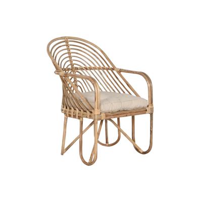 Trädgårdsstol Home ESPRIT Bamboe Rotan 58 x 61 x 87 cm