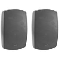 Omnitronic OD-8T On-Wall speaker Zwart 120 W 30 Hz - 20000 Hz 2 stuk(s)