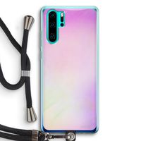 Flow mist pastel: Huawei P30 Pro Transparant Hoesje met koord