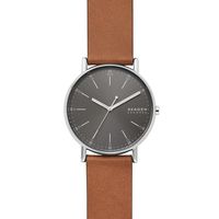 Horlogeband Skagen SKW6578 / 25XXXX / 134XXXX Leder Bruin 20mm - thumbnail