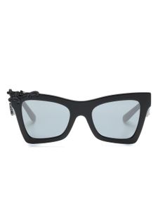 Dolce & Gabbana Eyewear oversize butterfly sunglasses - Noir