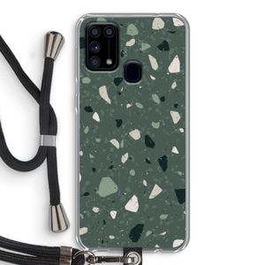 Terrazzo N°19: Samsung Galaxy M31 Transparant Hoesje met koord