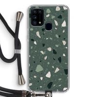 Terrazzo N°19: Samsung Galaxy M31 Transparant Hoesje met koord