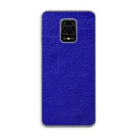 Majorelle Blue: Xiaomi Redmi Note 9 Pro Transparant Hoesje