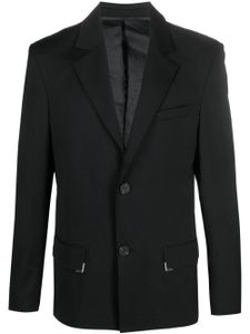 Han Kjøbenhavn blazer en serge à simple boutonnage - Noir