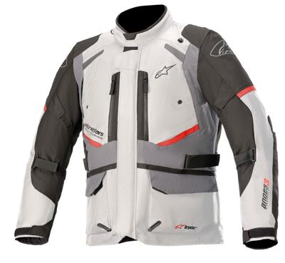 ALPINESTARS Andes V3 Drystar Jacket, Textiel motorjas heren, Ice Grijs-Donker Grijs
