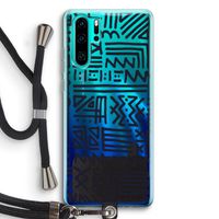 Marrakech print: Huawei P30 Pro Transparant Hoesje met koord