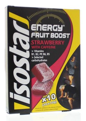 Energy fruit boost strawberry