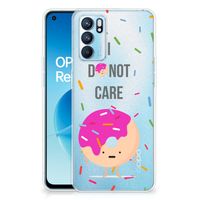 OPPO Reno 6 5G Siliconen Case Donut Roze