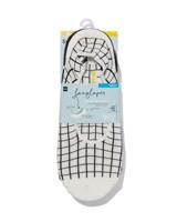 HEMA Damesfooties met katoen - 5 paar zwart (zwart)