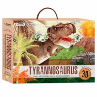 Rebo Publishers Boek + 3D Model Tyrannosaurus - thumbnail