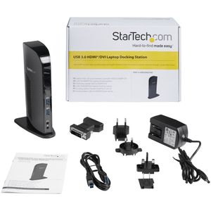 StarTech.com Universele USB 3.0 Laptop Docking Station 2x Video HDMI DVI met Audio Ethernet