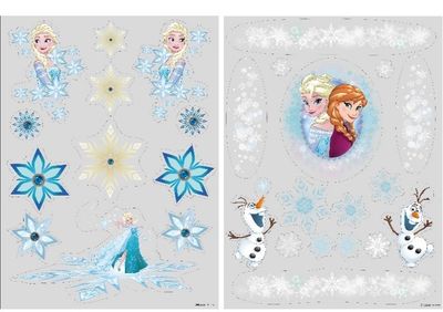Raamsticker plc frozen l42cm - Kurt s adler