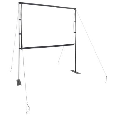 Projectiescherm met statieven 100 inch 4:3
