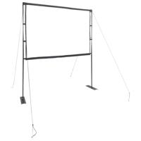 Projectiescherm met statieven 100 inch 4:3