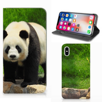 Apple iPhone Xs Max Hoesje maken Panda - thumbnail