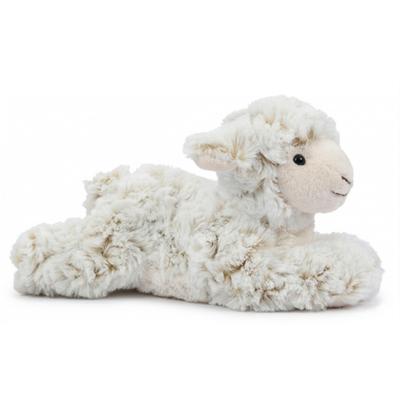 Pluche schaap/lammetje knuffel liggend - 22 cm - Boerderij knuffeldier