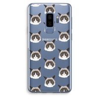 It's a Purrr Case: Samsung Galaxy S9 Plus Transparant Hoesje