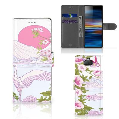 Sony Xperia 10 | Telefoonhoesje | Met pasjeshouder | Bird Standing