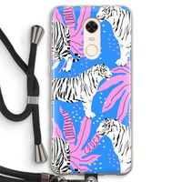 Tijger: Xiaomi Redmi 5 Transparant Hoesje met koord