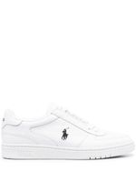 Polo Ralph Lauren logo-print lace-up sneakers - Blanc - thumbnail