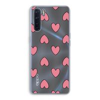 Ondersteboven verliefd: Oppo A91 Transparant Hoesje