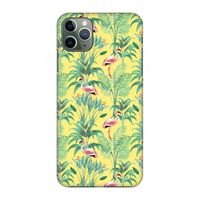 Flamingo party: Volledig geprint iPhone 11 Pro Max Hoesje