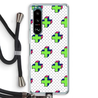 8-bit N°10: Sony Xperia 5 III Transparant Hoesje met koord