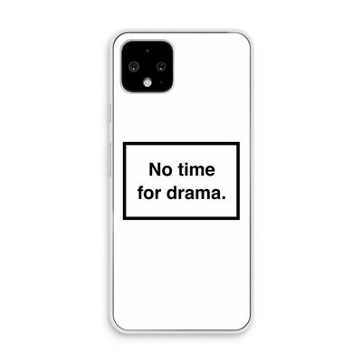 No drama: Pixel 4 Transparant Hoesje
