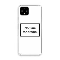 No drama: Pixel 4 Transparant Hoesje