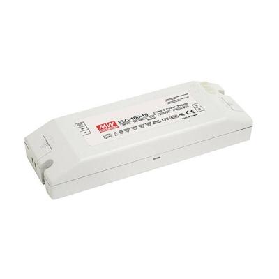 Mean Well PLC-100-24 LED-driver, LED-transformator Constante spanning, Constante stroomsterkte 96 W 0 - 4 A 24 V/DC Niet dimbaar, PFC-schakeling, Mean Well PLC-100-24 LED-driver, LED-transformator Constante spanning, Constante stroomsterkte 96 W 0 - 4 A 24 V/DC Niet dimbaar, PFC-schakeling,