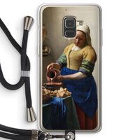 The Milkmaid: Samsung Galaxy A8 (2018) Transparant Hoesje met koord