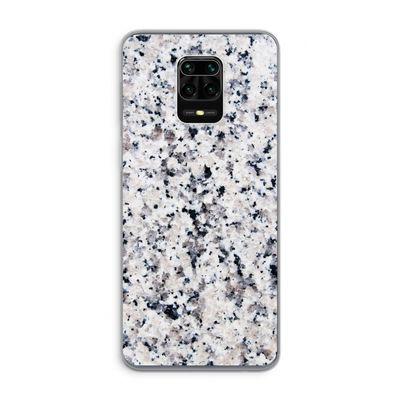Gespikkelde marmer: Xiaomi Redmi Note 9 Pro Transparant Hoesje
