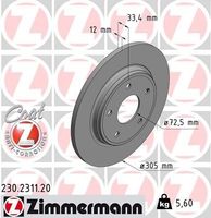 Remschijf Coat Z 230231120