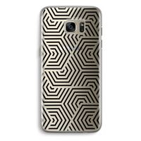 Magic pattern: Samsung Galaxy S7 Edge Transparant Hoesje