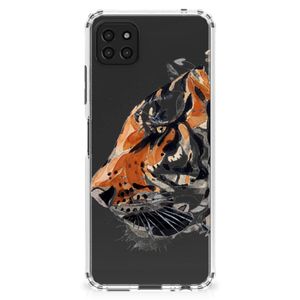 Back Cover Samsung Galaxy A22 5G Watercolor Tiger