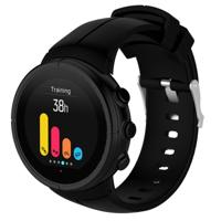 Siliconen vervangende polsband voor SUUNTO Spartan Ultra (zwart)