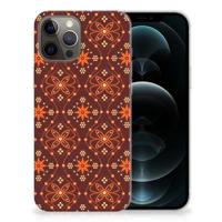 iPhone 12 Pro Max | TPU bumper | Batik Brown
