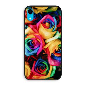 Neon bloemen: iPhone XR Biologisch afbreekbaar hoesje