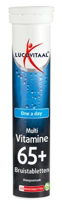 Lucovitaal Multi Vitamine 65+ Bruistabletten