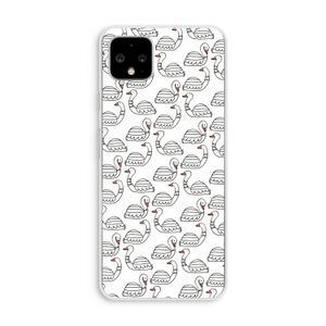 Zwanen: Pixel 4 XL Transparant Hoesje